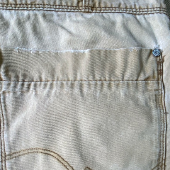 Jack & Jones Mens Osaka Long Brown Denim Durable Core-Workwear Shorts- Sz- 36 - Picture 16 of 16